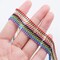 10 Pieces 28inch Stainless Steel Ball Bead Chain Ten Colors with 30 Pieces Matching Connectors 2 mm Diameter Ball Chain for Hanging Christmas Ornament Jewelry Findings Key Chain Tags Craft Projects